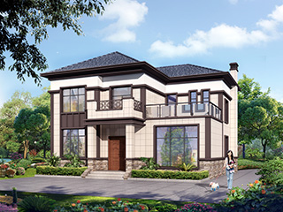 中式別墅，適合農(nóng)村自建，美觀大氣還實(shí)用，就是這么奢華大氣