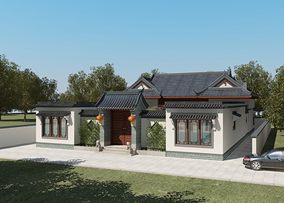 中式四合院設(shè)計，性價比首選設(shè)計圖紙，經(jīng)典傳承！