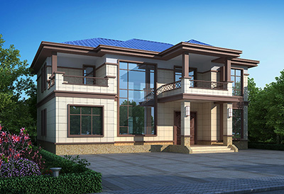 農(nóng)村別墅設(shè)計圖，白墻青瓦，新中式風格建筑你愛了嗎？