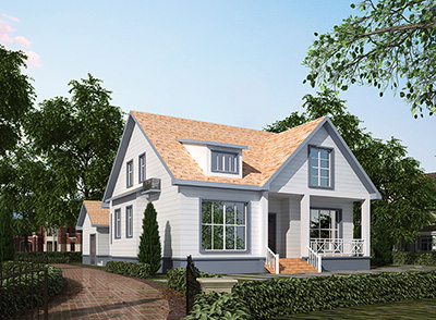 好房子才能讓人住的安心，農(nóng)村美式一層自建房