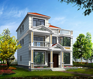 鄉(xiāng)村三層別墅設(shè)計(jì)圖，最新設(shè)計(jì)，快來看看吧！