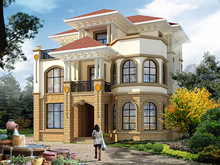 農(nóng)村三層歐式自建別墅，僅此一套，別墅帝王！