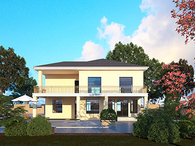 新農(nóng)村二層別墅設(shè)計(jì)，想蓋房子就看！