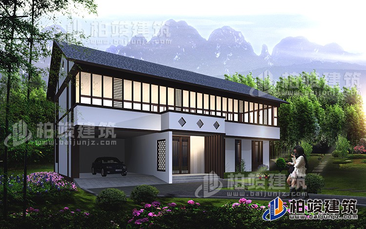 中式別墅，大家都選擇歐式，不知道中式也有獨特的魅力