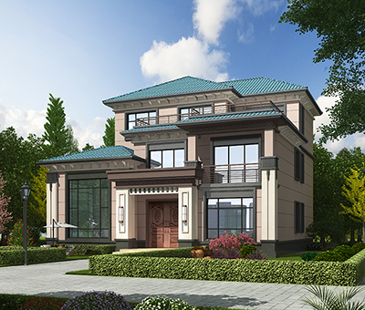 別墅設(shè)計圖紙，現(xiàn)代風(fēng)別墅造價僅30萬！