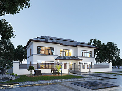 新經(jīng)濟農(nóng)村別墅，這套20萬就能建。