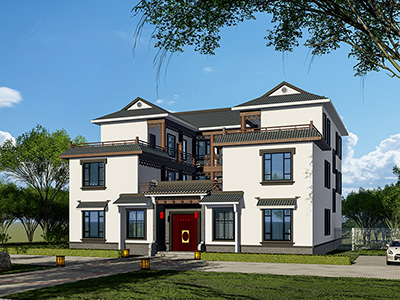 現(xiàn)在建房不再單調(diào)了，有很多風(fēng)格的選擇。