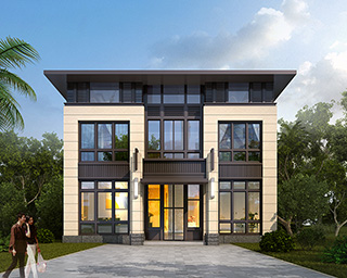 二層別墅設(shè)計(jì)圖，家鄉(xiāng)的根情懷。