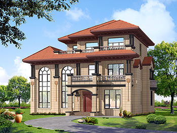 農(nóng)村三層房屋設(shè)計(jì)圖，別墅不僅要外觀漂亮戶型也要舒適