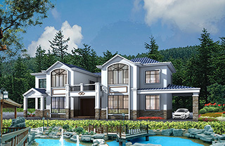 小別墅設計圖，如何讓房子在雨天更舒適。