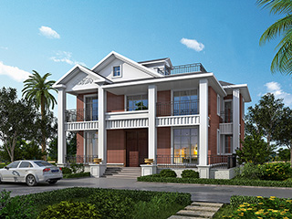 美國別墅是什么樣的。