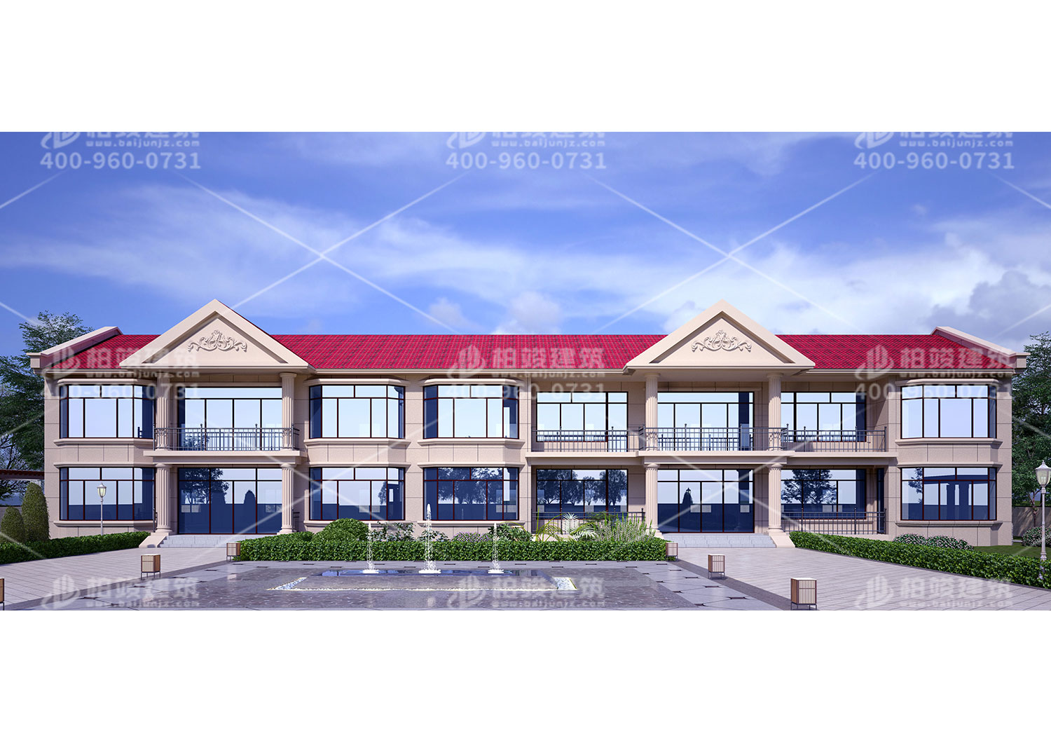 北京黃總定制別墅，私人花園一般的感覺。