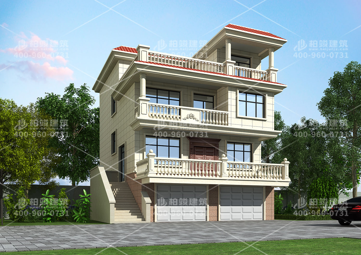 不一樣的地基，建筑不一樣的新農(nóng)村房子設(shè)計。