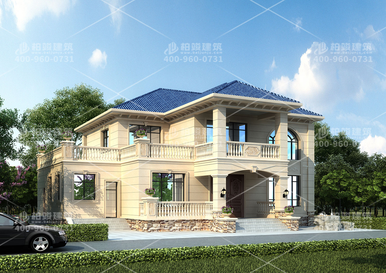 農(nóng)村蓋房圖紙，帶陽臺(tái)陽光充足。