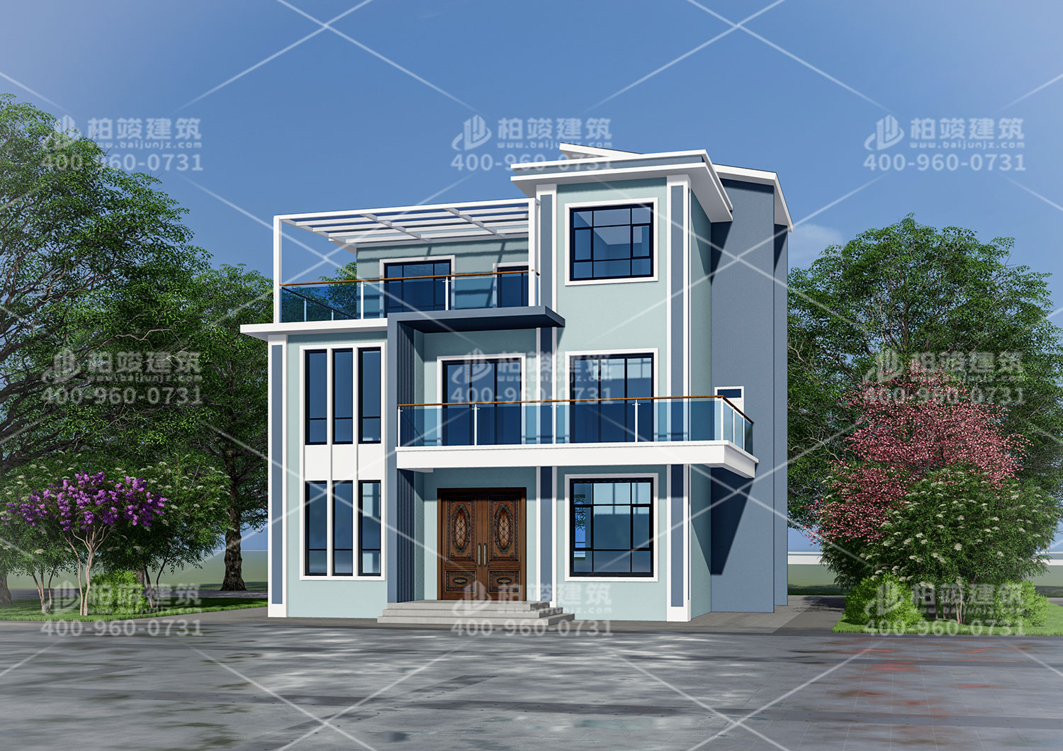 農(nóng)村小別墅設(shè)計(jì)圖紙，豪華別墅的經(jīng)典。