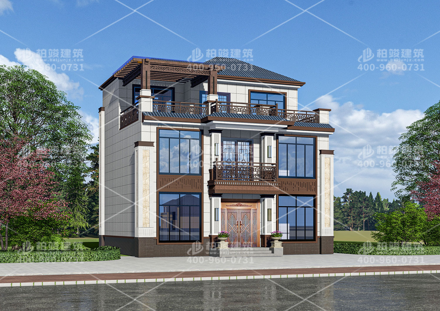 農(nóng)村建房設(shè)計(jì)圖，找柏俊就對了。