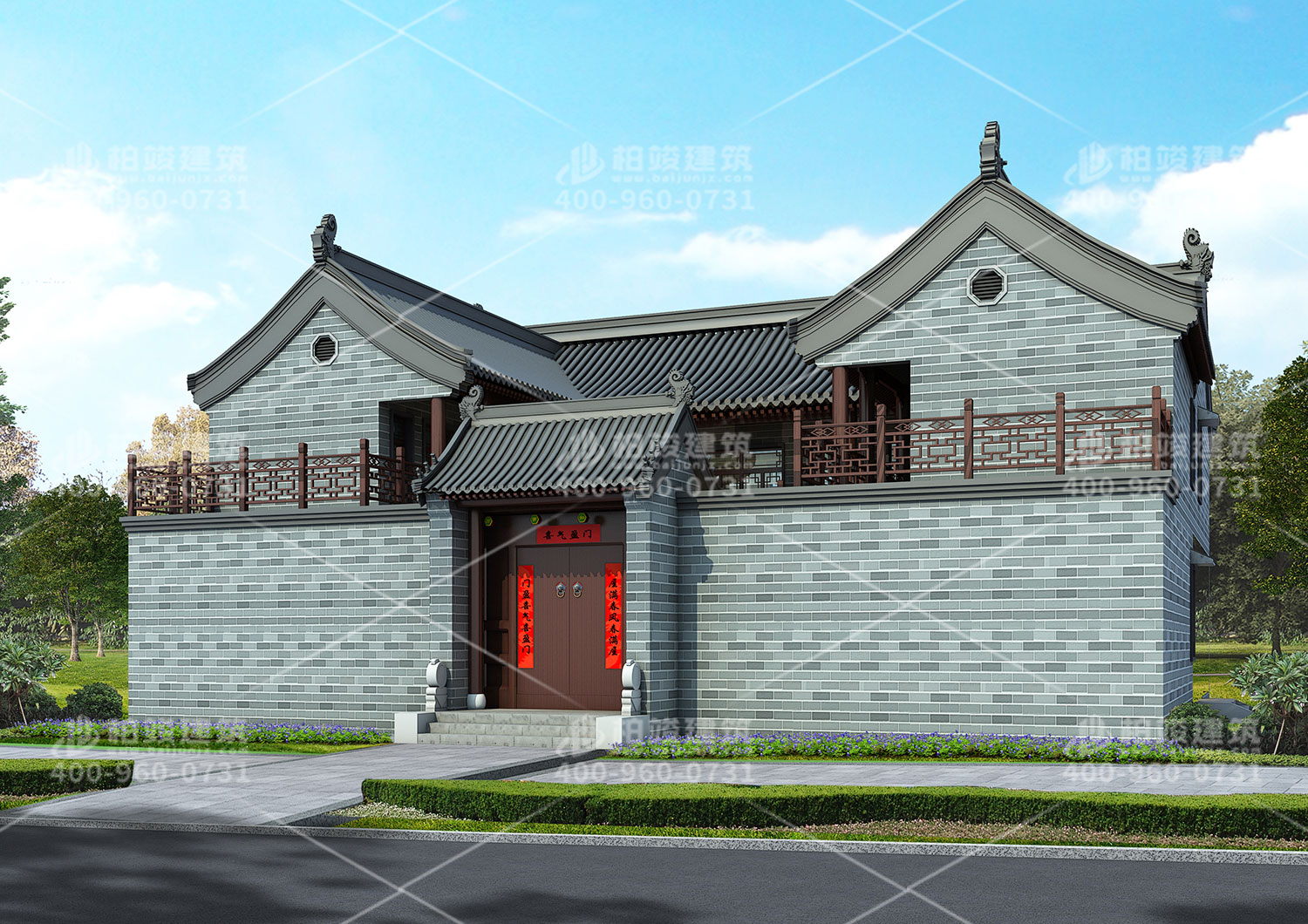 農(nóng)村自建房圖紙大全，中式風(fēng)格好房子。