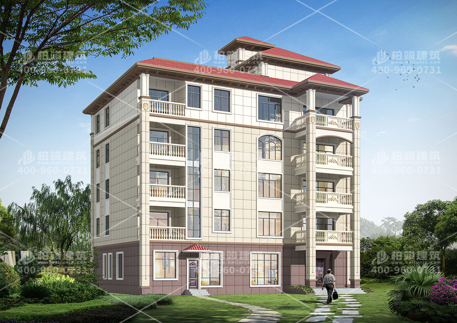 新形農(nóng)村住宅設(shè)計圖，比村長家的別墅還好。