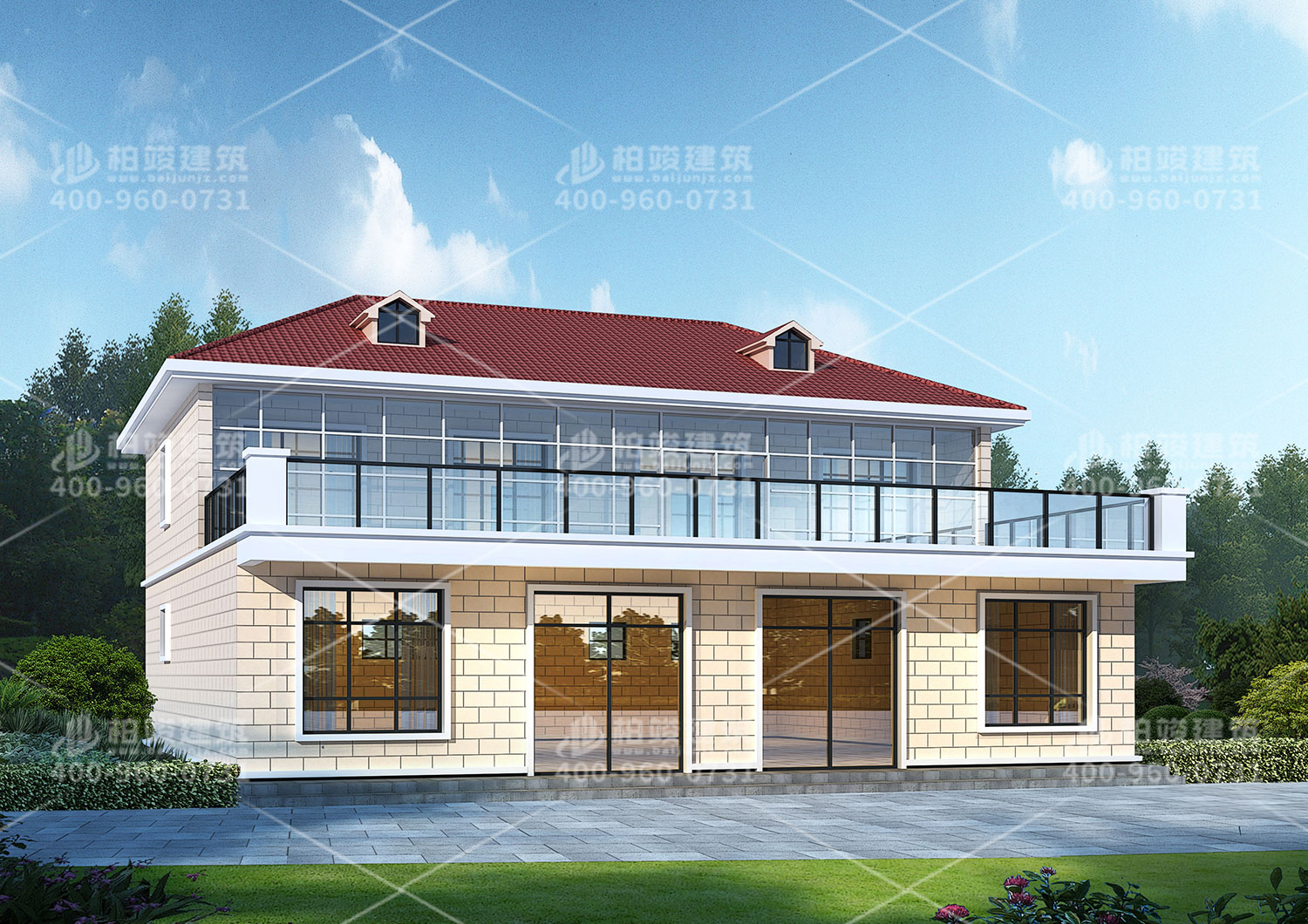 農(nóng)村二層實用自建房設(shè)計，外觀美麗內(nèi)部舒服。