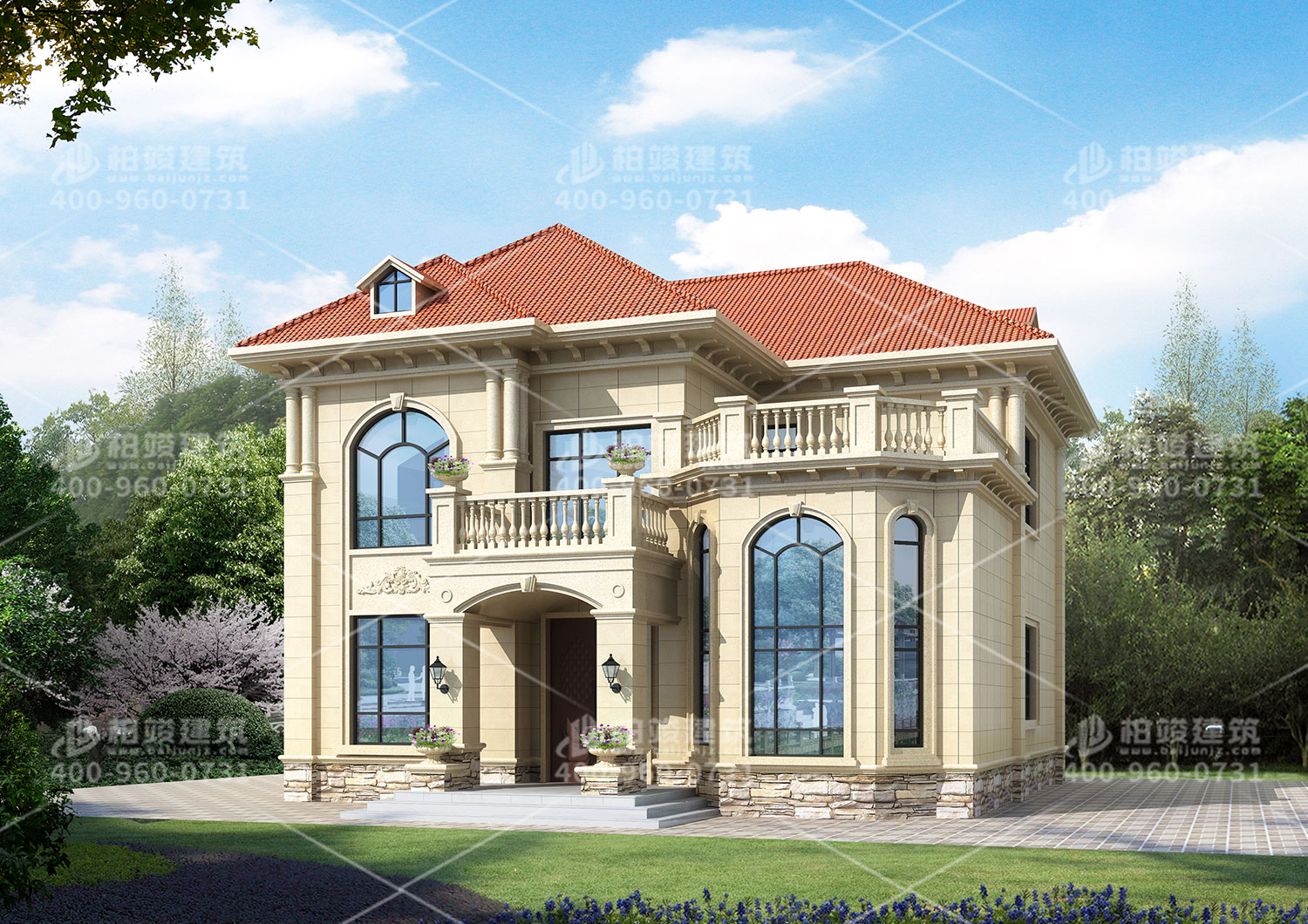 農(nóng)村五間三層別墅設(shè)計(jì)圖，內(nèi)部布局實(shí)用