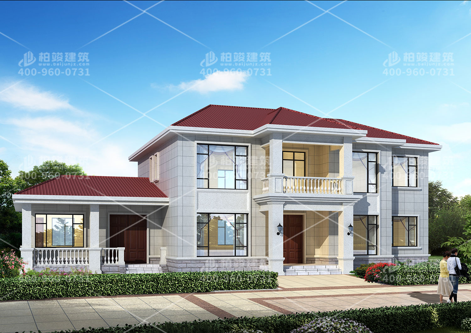 歐式風(fēng)格自建房設(shè)計(jì)，農(nóng)村建房也是一種浪漫。