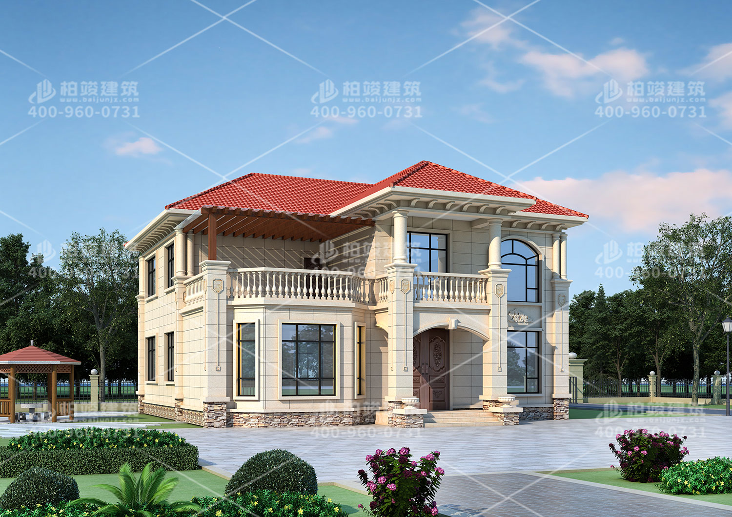 自建小別墅設(shè)計(jì)，恬靜悠閑的生活居所。