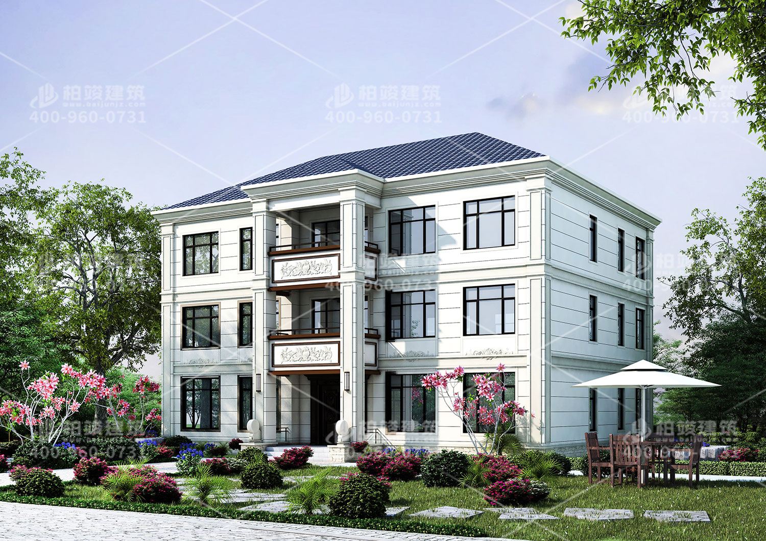 三層別墅設(shè)計(jì)圖，讓你的建房變的簡單而舒適。