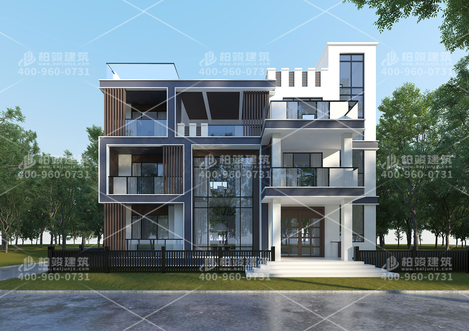 現(xiàn)代風格別墅設計，年輕人喜歡的時髦別墅。