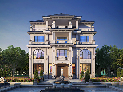 四層洋房別墅設(shè)計(jì)，框架結(jié)構(gòu)