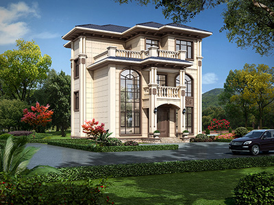 三層樓房設(shè)計(jì)圖，框架結(jié)構(gòu)，占地133平方米。