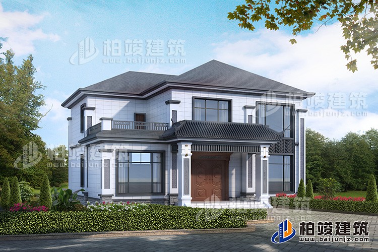 二層中式房屋設(shè)計，神秘的東方美設(shè)計