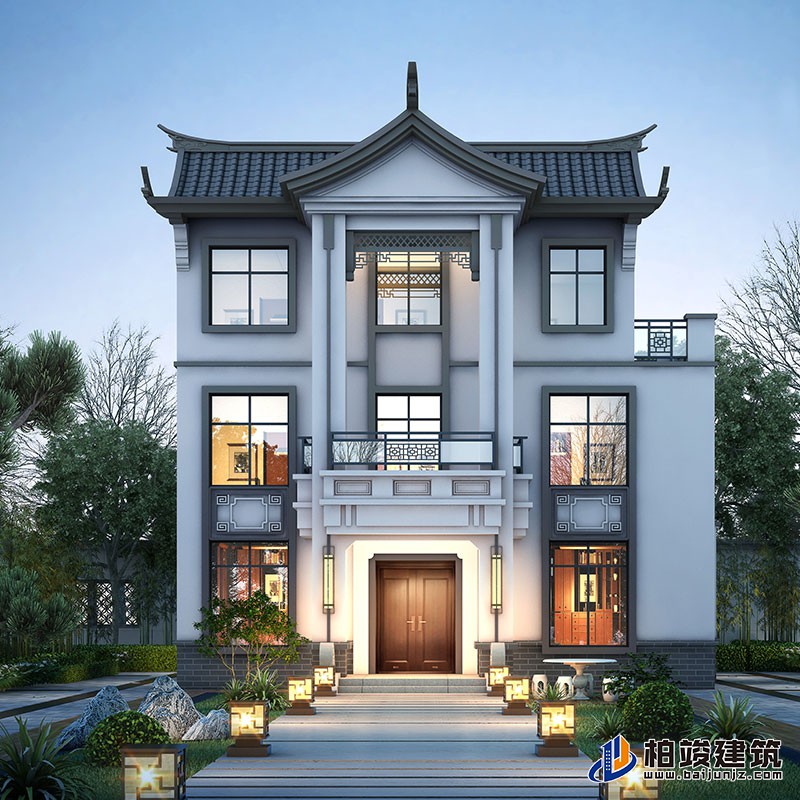 開(kāi)間12米別墅設(shè)計(jì)圖，120來(lái)萬(wàn)就能建成，快來(lái)看看吧