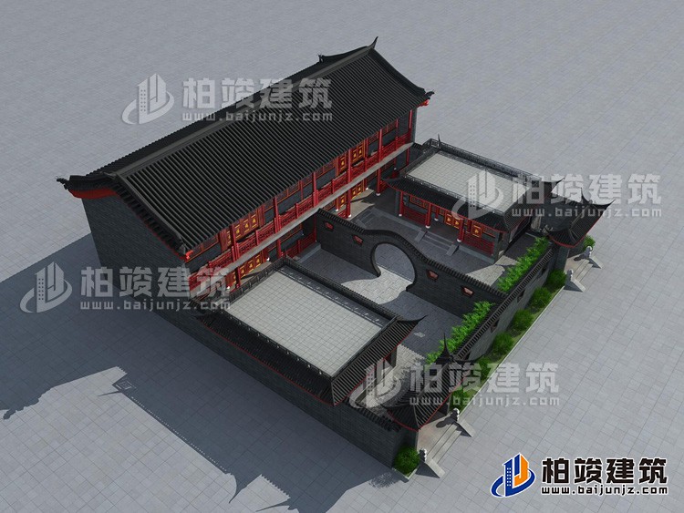 農(nóng)村四合院設(shè)計圖及效果圖，百萬人的選擇。