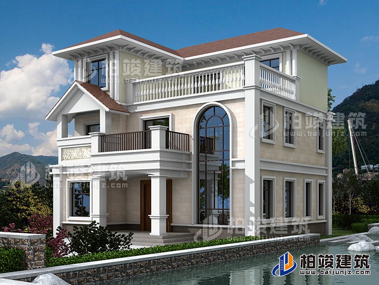 三層新農(nóng)村小別墅全套設(shè)計圖紙，帶活動室