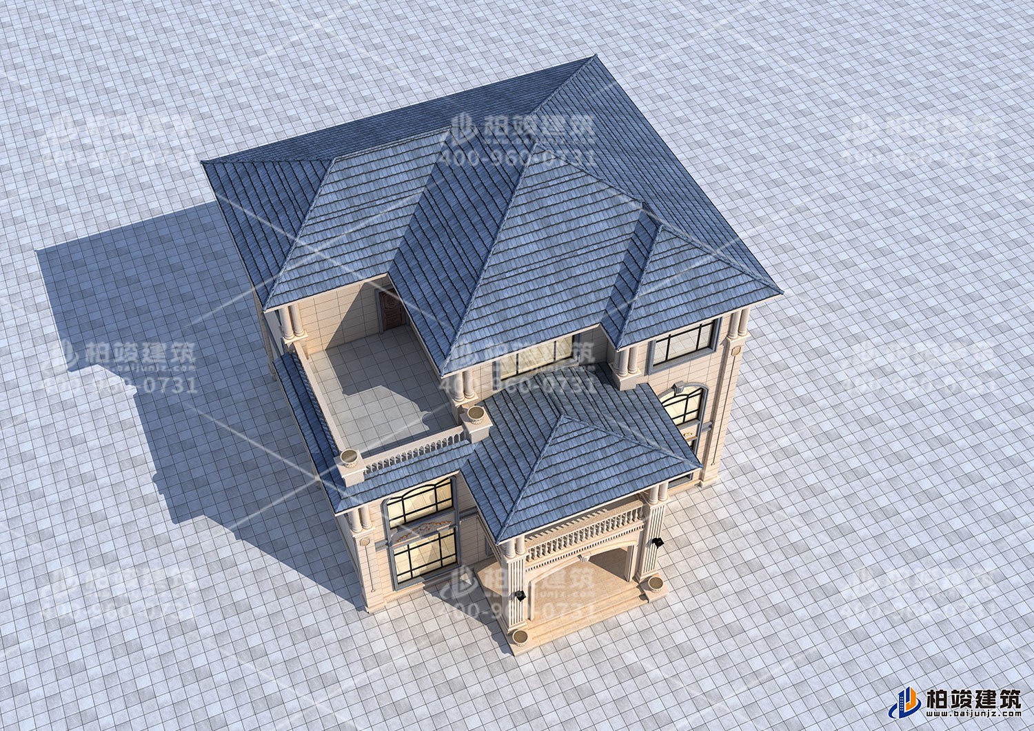 云南孔總經典歐式別墅定制設計