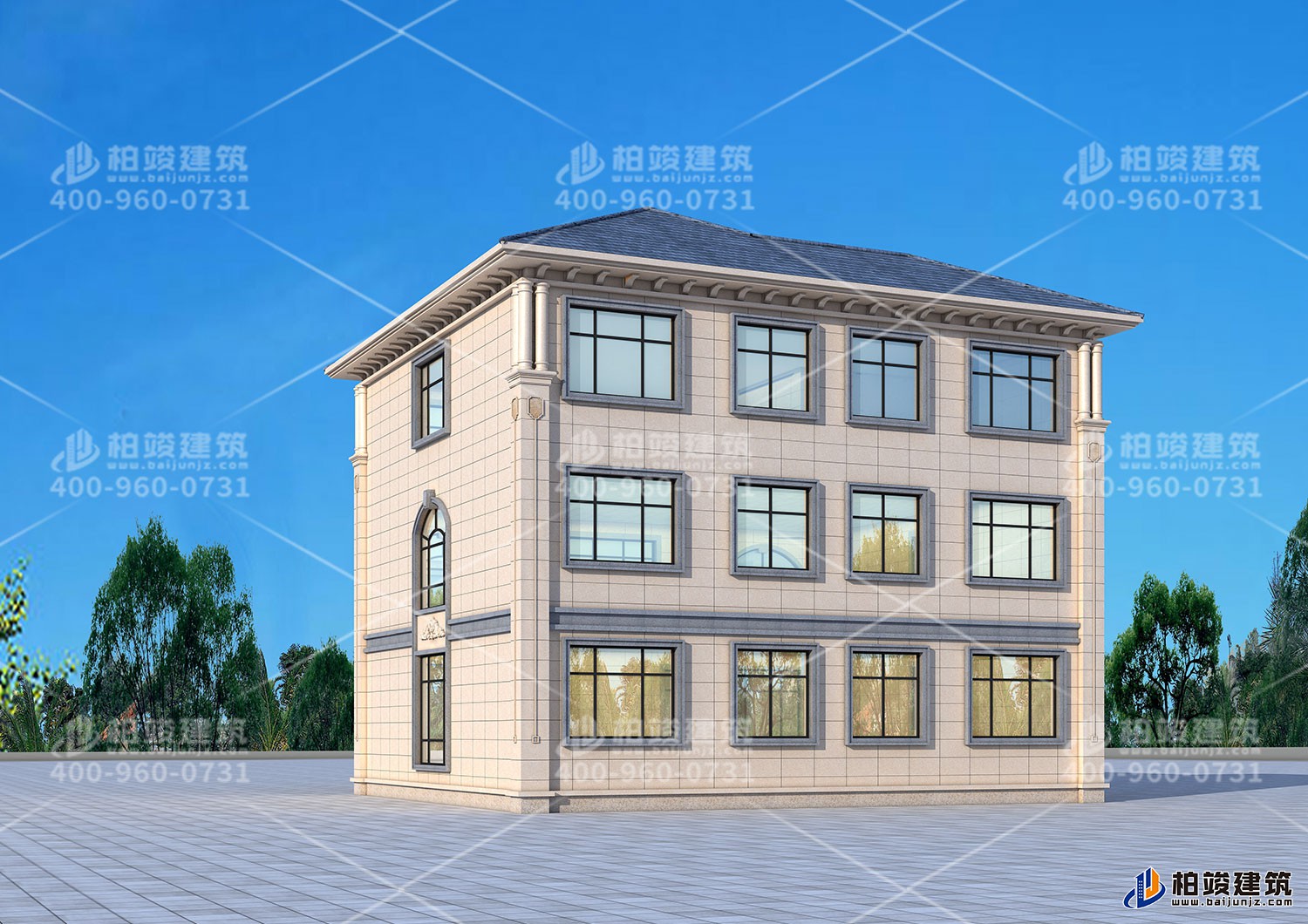 云南孔總經典歐式別墅定制設計