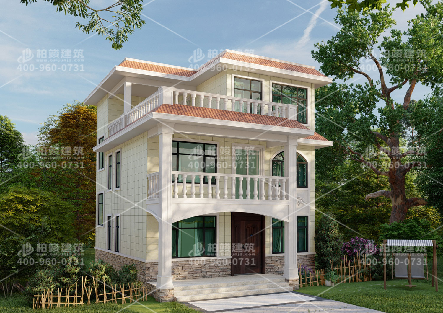 廣東歐總定制歐式三層別墅設(shè)計(jì)圖及效果圖。