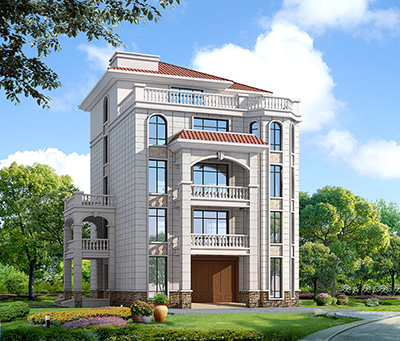 五層簡單新農(nóng)村房屋設(shè)計圖紙，造價低，適合農(nóng)村自建