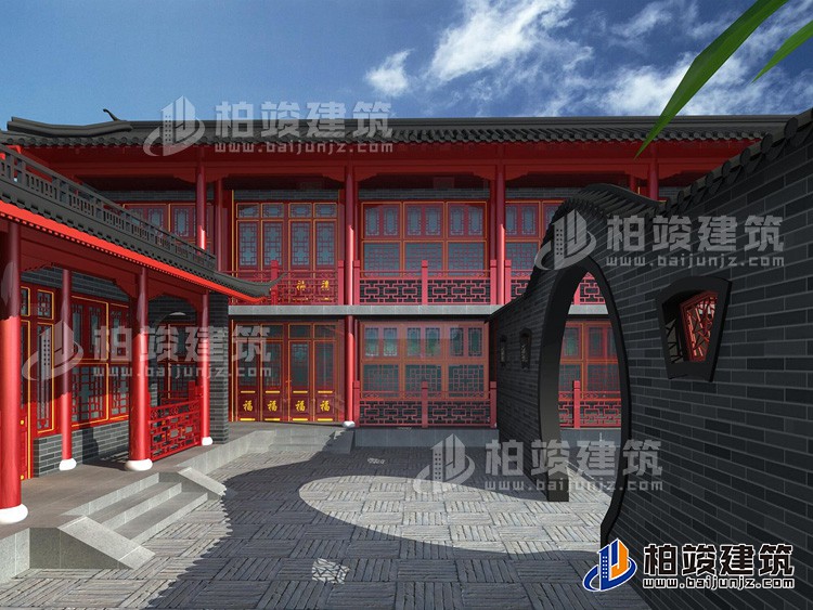 院內(nèi)景觀圖