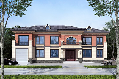 二層樓房設(shè)計(jì)圖 新款帶車庫